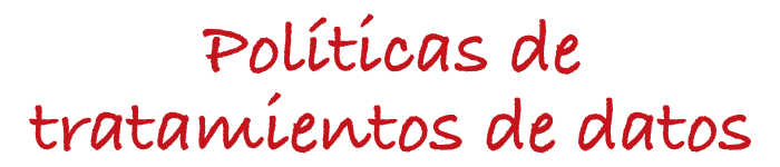 Políticas de tratamientos de datos